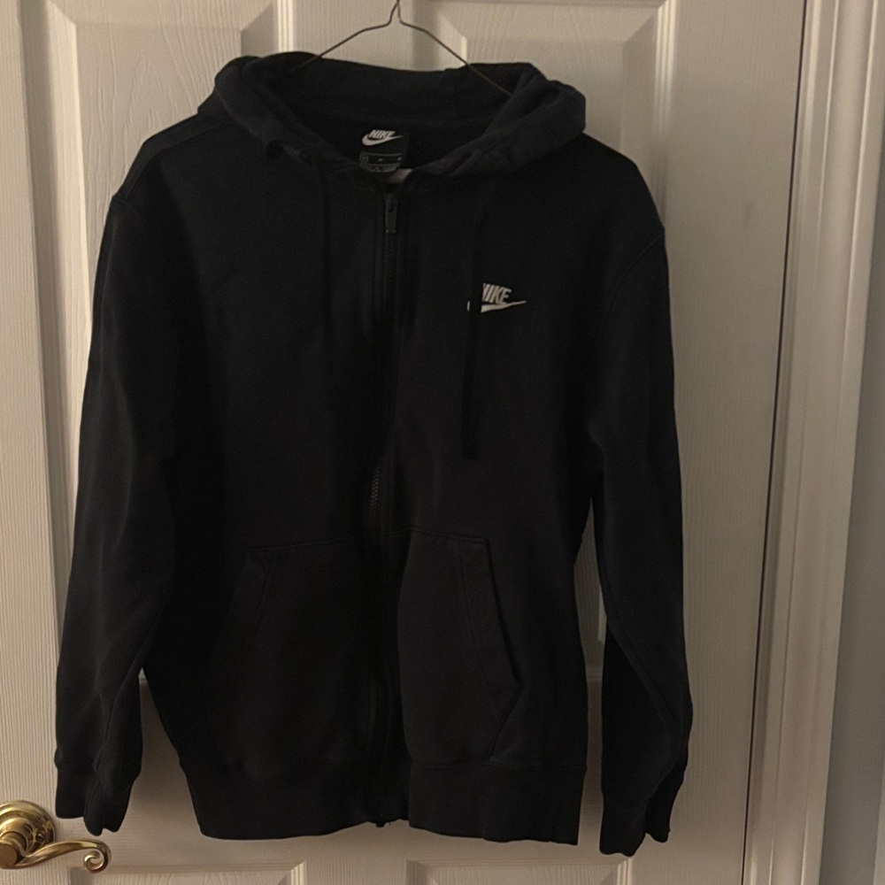 Nike Black Hoodie with Logo